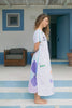 The Linen Lunghi Dress with | Multicolor x Woman |