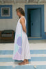 The Linen Maxi Dress with | Woman x Stripes |